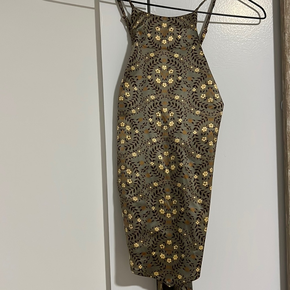 Satin Patterned Halter Top from Free People